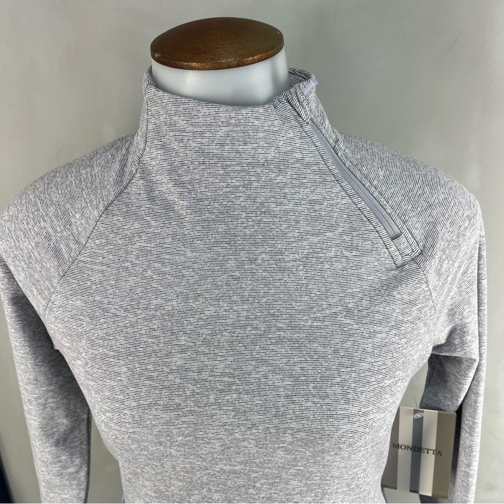 Gray 1/4 Zip mondetta Never worn Size XS - Picture 3 of 12